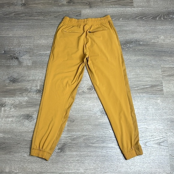 Athleta Women’s Textured Brooklyn Jogger Pants Tuscan Gold Sz 4 - Picture 8 of 14